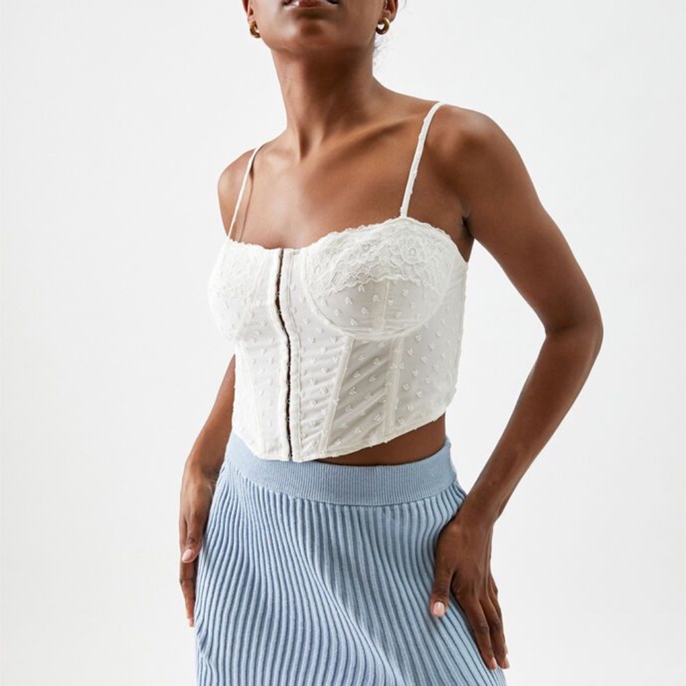 Pacsun LA hearts corset top